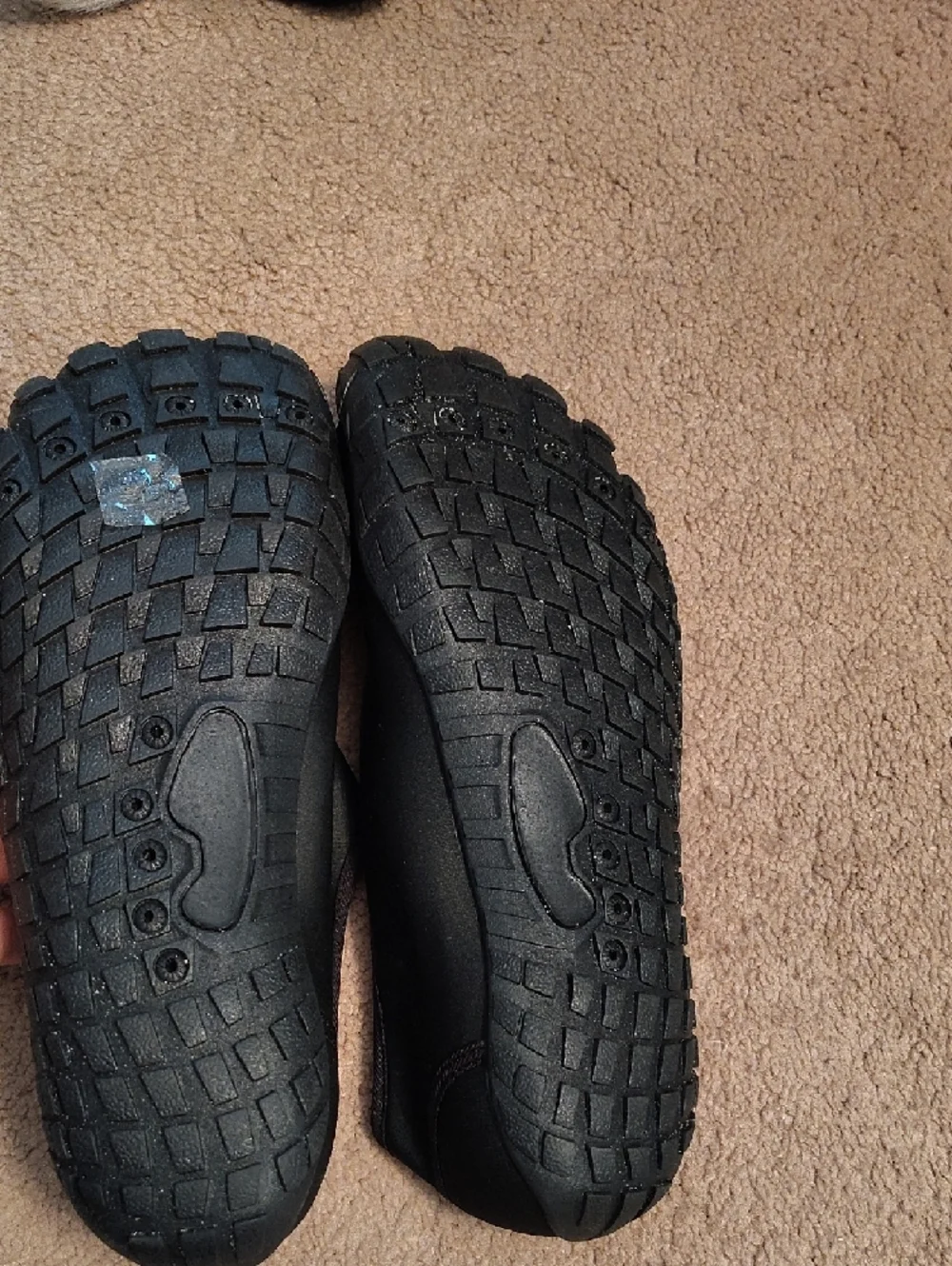 Slip-On Water Shoes - Black & White